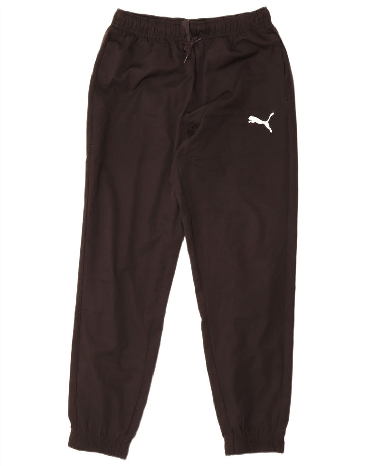 PUMA Mens Tracksuit Trousers Joggers Medium  Black Polyester