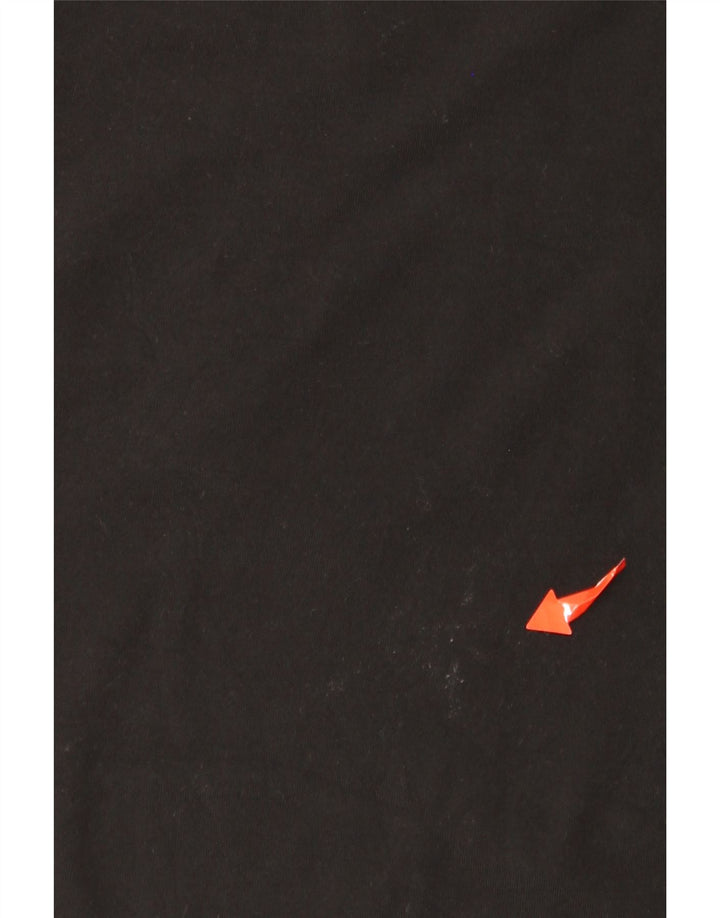 RUSSELL ATHLETIC Boys Pullover Tracksuit Top 15-16 Years 2XL Black