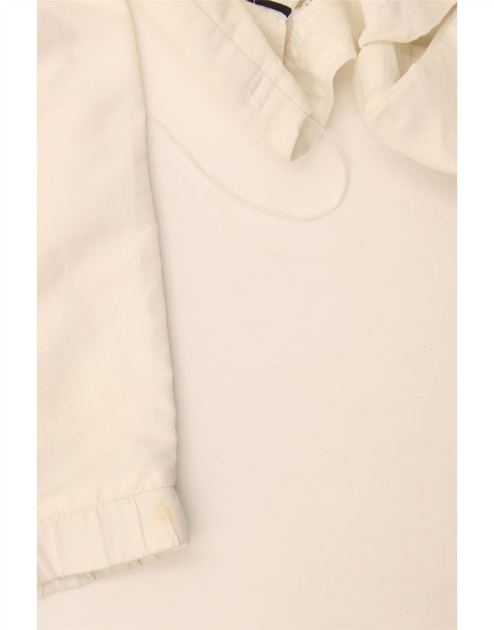 Fila Womens Tracksuit Top Jacket UK 16 Large White Polyester