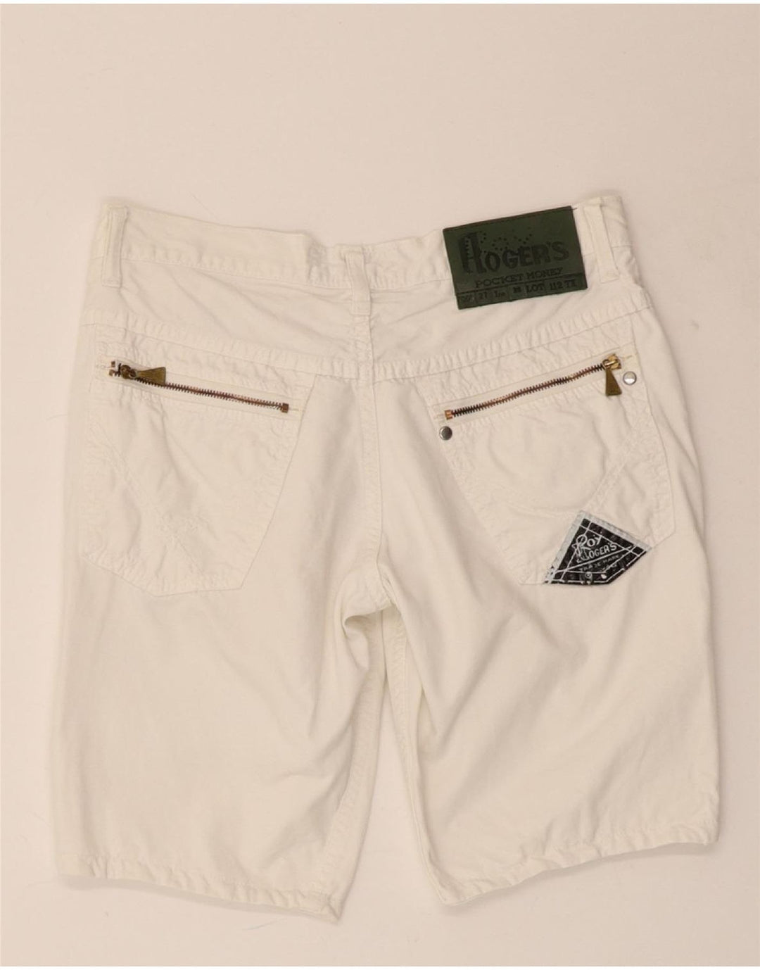 ROY ROGERS Womens Casual Shorts  W27 Small White Vintage Roy Rogers and Second-Hand Roy Rogers from Messina Hembry 