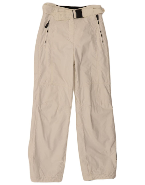 Colmar Womens Ski Trousers IT 44 Medium  White Polyamide