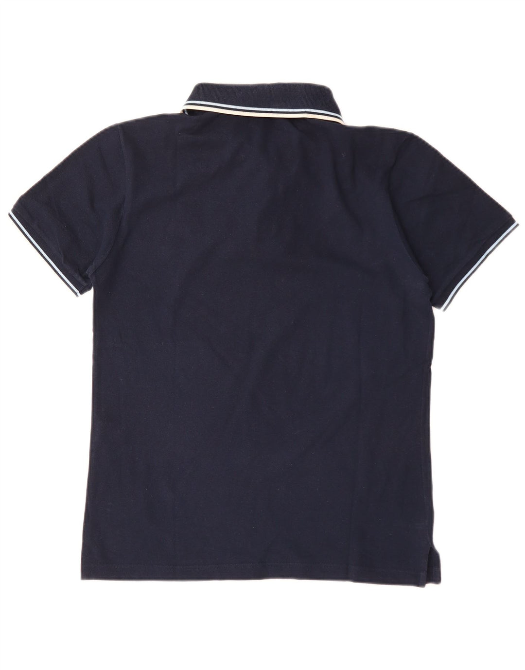 FRED PERRY Mens Polo Shirt Small Navy Blue Cotton
