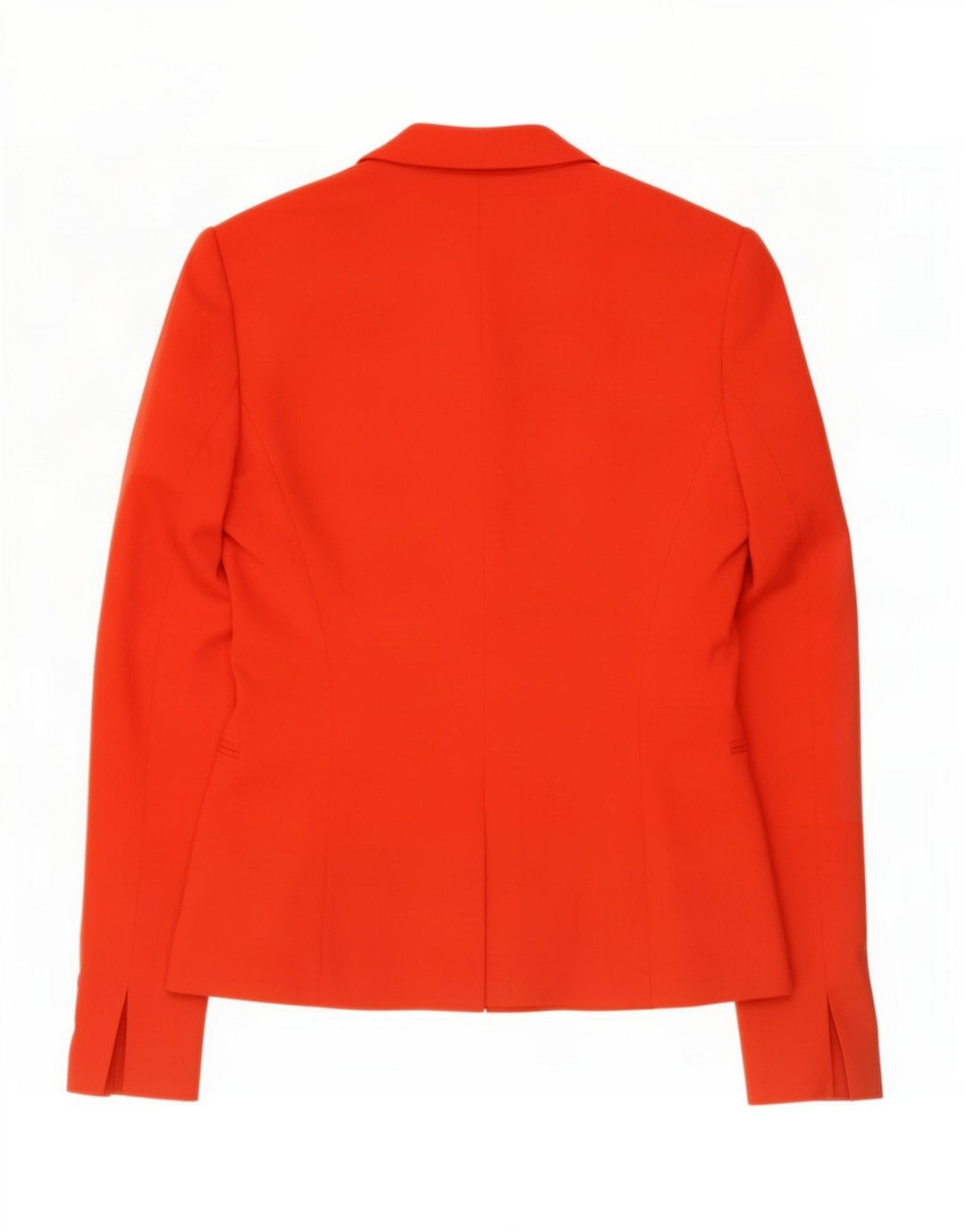 Zara Womens 1 Button Blazer Jacket UK 12 Medium Red Viscose