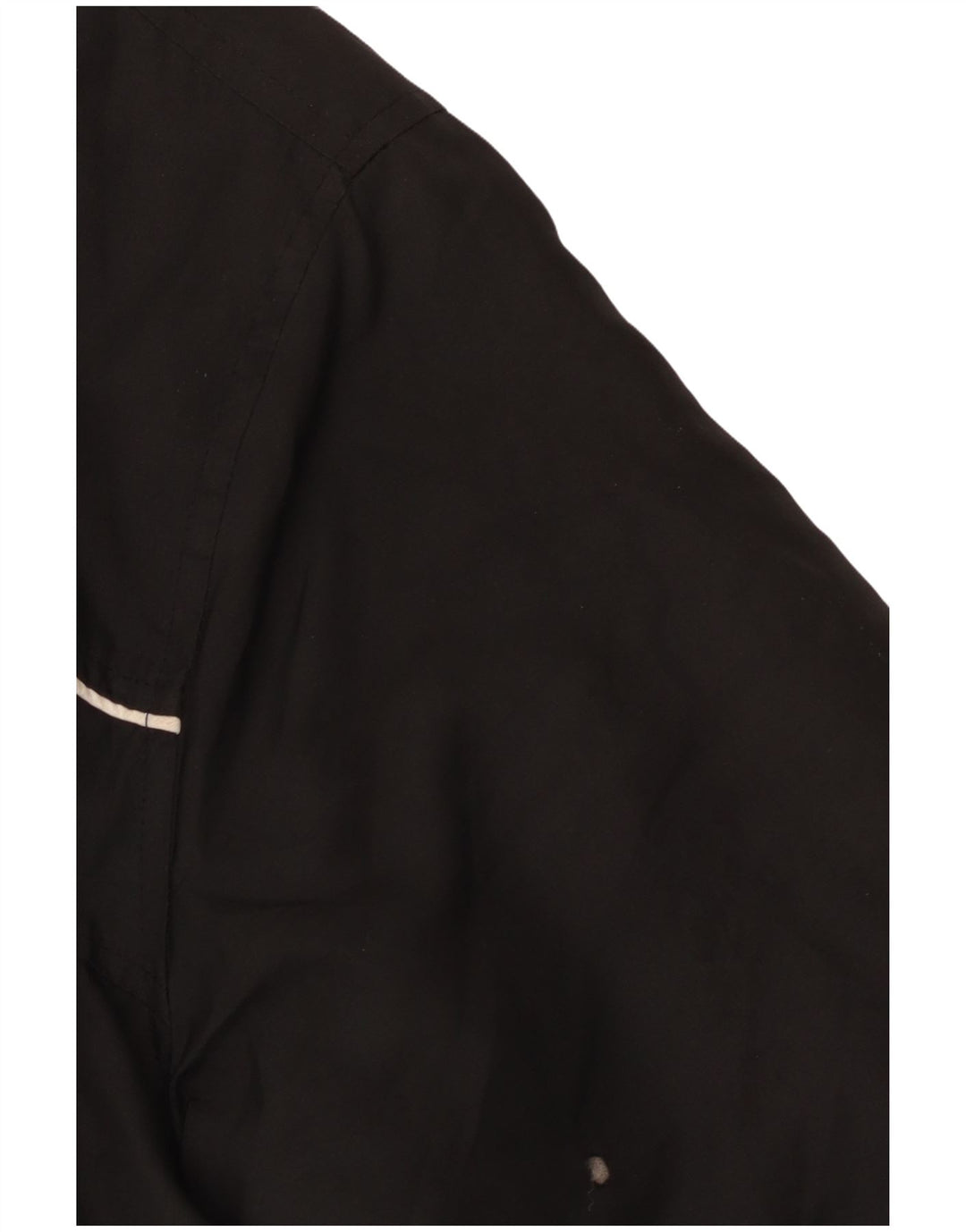 ASICS Mens Tracksuit Top Jacket Medium Black Polyester