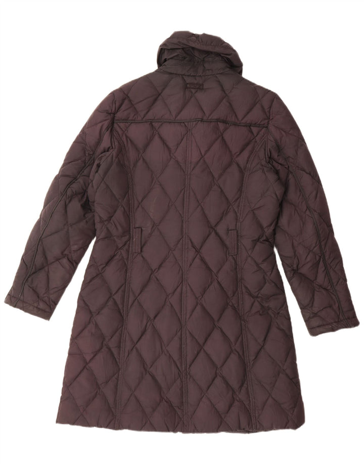 Marlboro Classics Womens Quilted Overcoat EU 42 Large Black