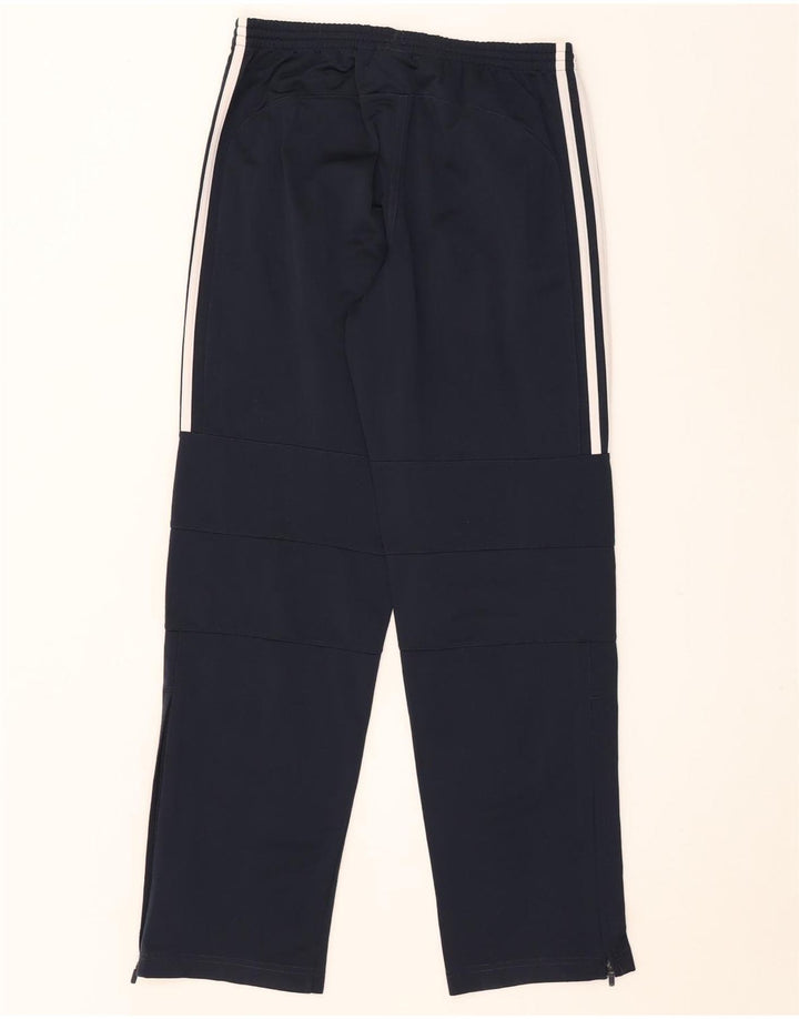 Adidas Boys Tracksuit Trousers 13-14 Years  Navy Blue Polyester