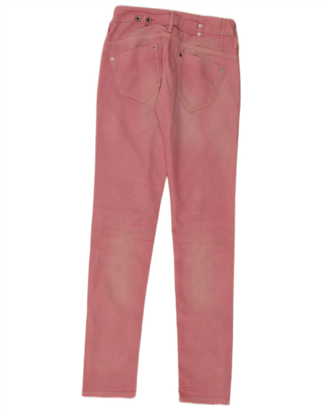 G-STAR Womens Skinny Jeans W25 L30  Pink Polyester
