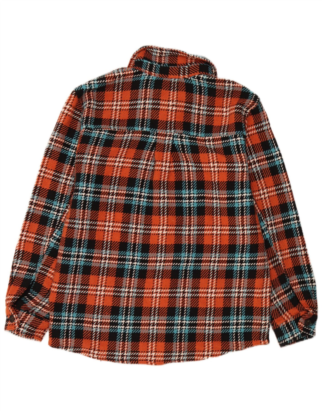 Zara Mens Overshirt Shirt Medium Multicoloured Check Cotton