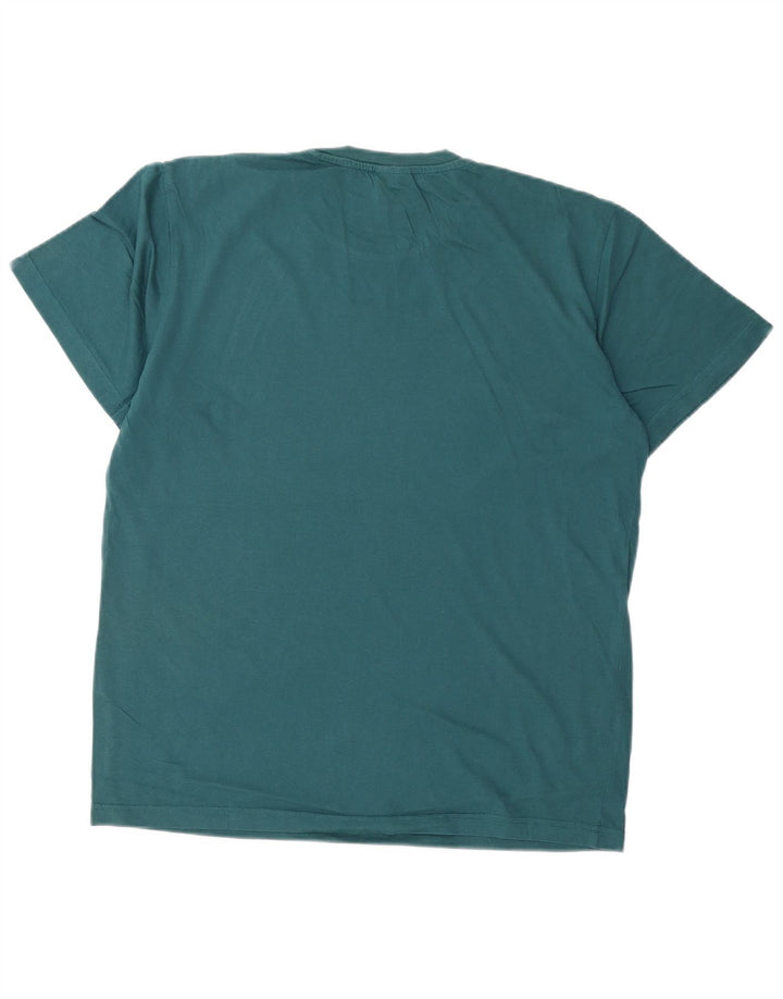 Lotto Mens T-Shirt Top Medium Blue