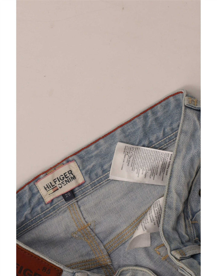 Tommy Hilfiger Mens Regular Denim Shorts W29 Medium Blue Cotton