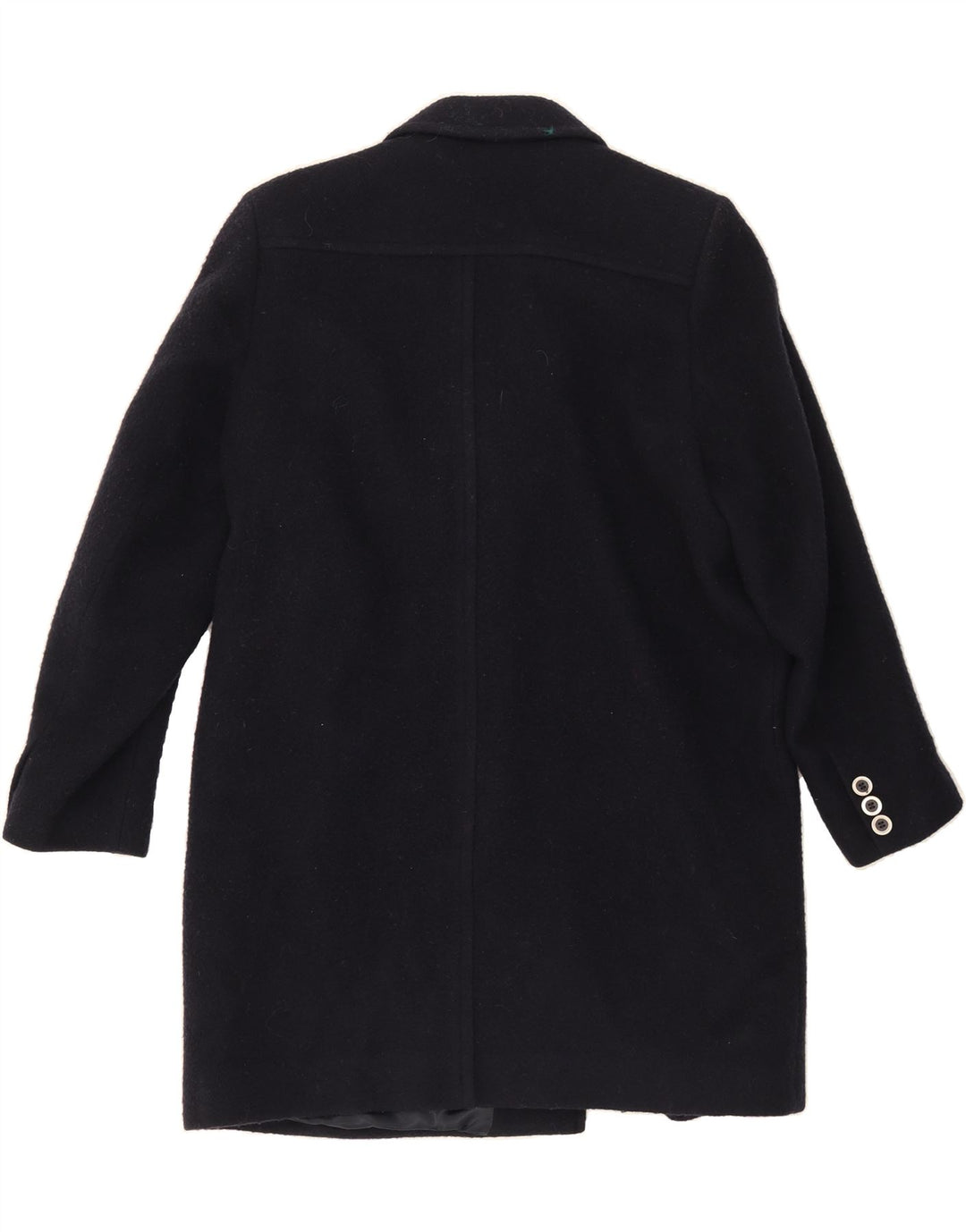 ALEXON Womens Double Breasted Coat UK 16 Large Navy Blue Wool Vintage ALEXON and Second-Hand ALEXON from Messina Hembry 