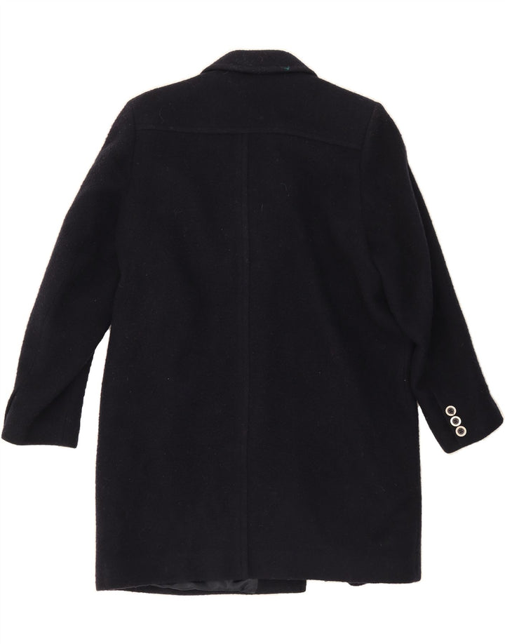 ALEXON Womens Double Breasted Coat UK 16 Large Navy Blue Wool Vintage ALEXON and Second-Hand ALEXON from Messina Hembry 