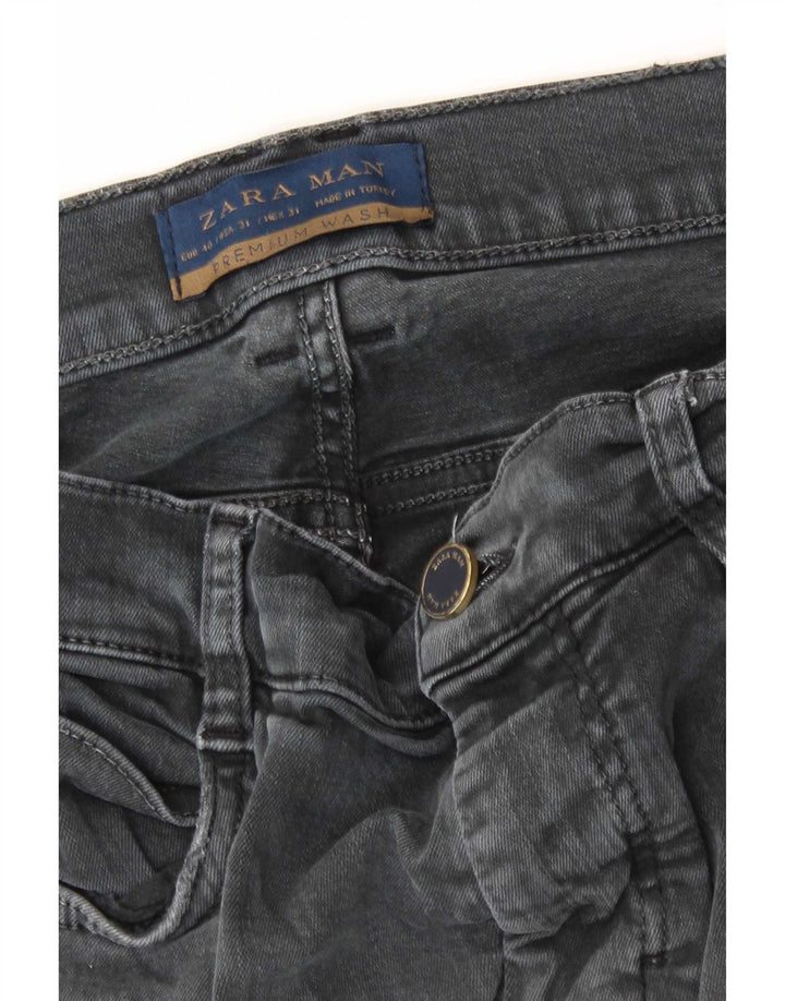 Zara Mens Skinny Jeans EU 40 Medium W31 L31 Grey