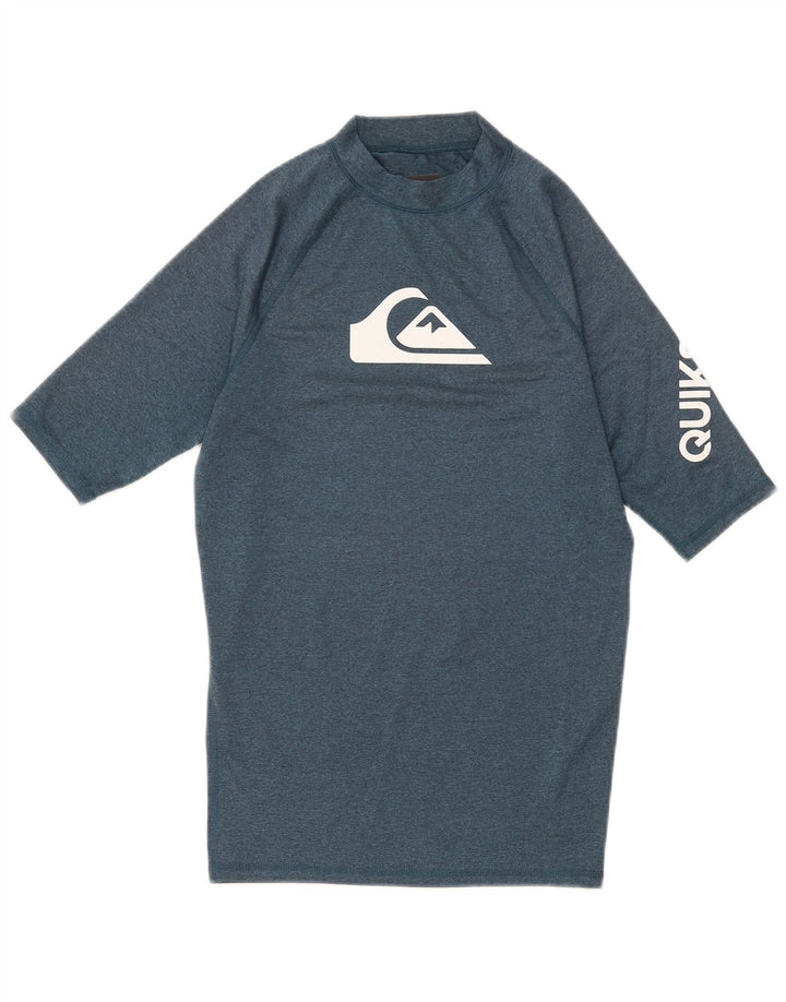 Quiksilver Mens Graphic T-Shirt Top Small Blue