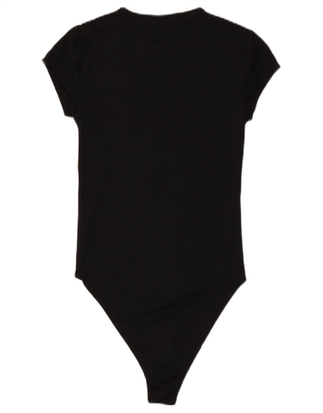 Zara Womens Bodysuit UK 8 Small Black Polyamide