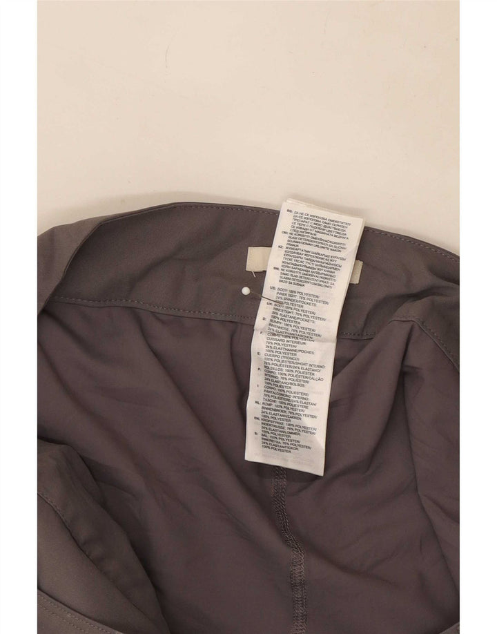 Adidas Womens Mini Skirt UK 14 Large W32 Grey Polyester