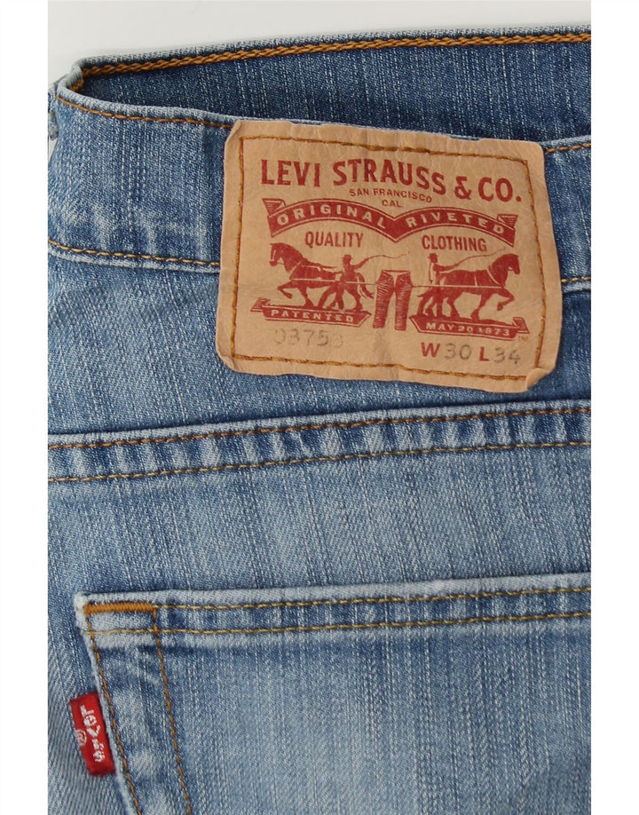 LEVI'S Mens Straight Jeans W30 L28 Blue