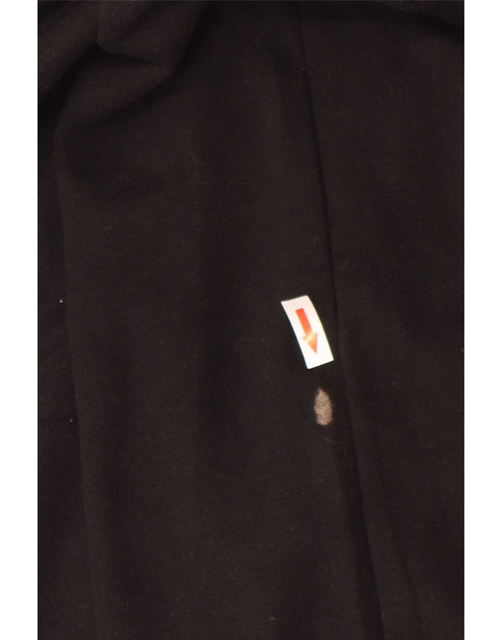 Champion Mens Tracksuit Trousers Medium Black Cotton