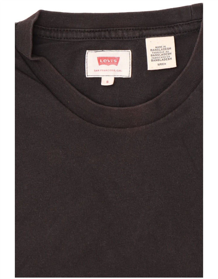Levi's Mens T-Shirt Top Small Black