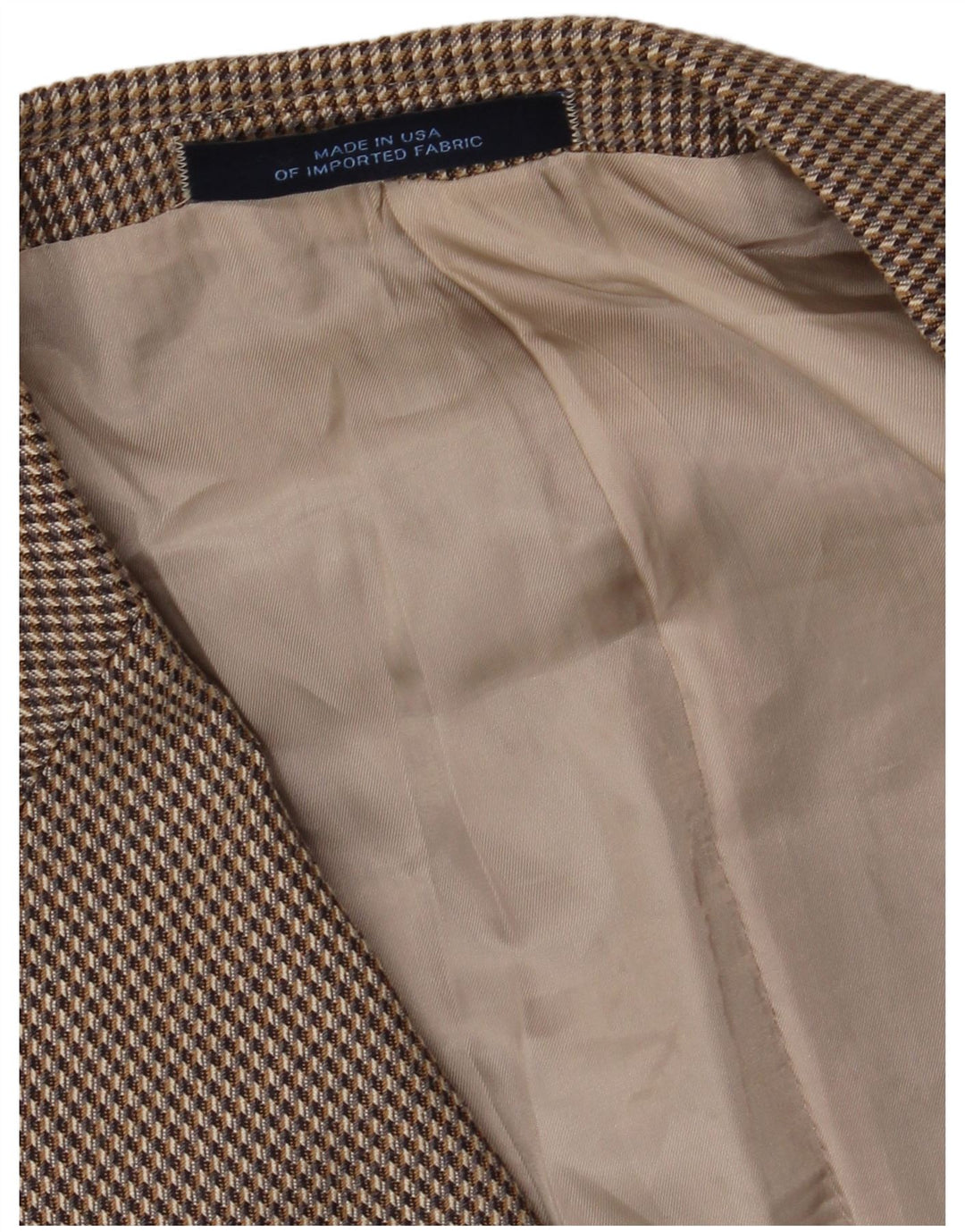 JOSEPH ABBOUD Mens 2 Button Blazer Jacket UK 40 Large Brown