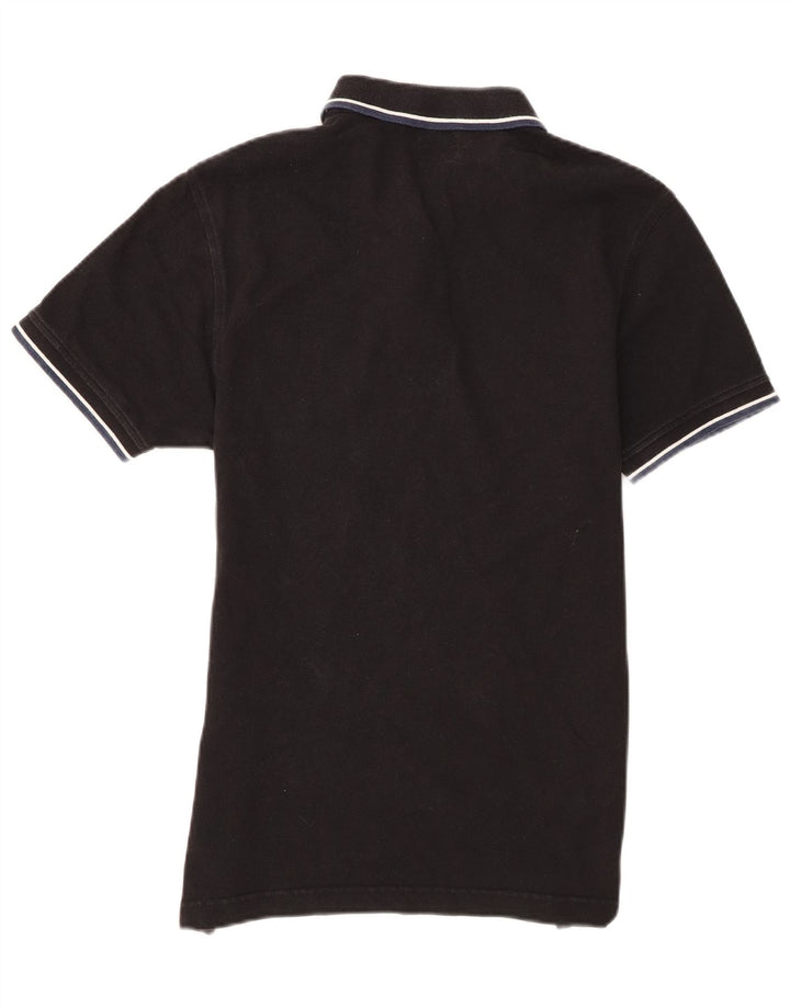 Levi's Mens Polo Shirt Small Black Cotton
