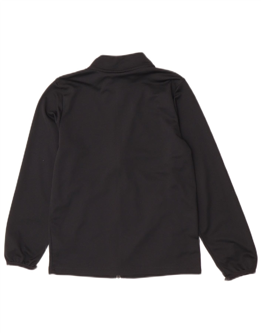 Nike Boys Tracksuit Top Jacket 10-11 Years Medium Black Polyester