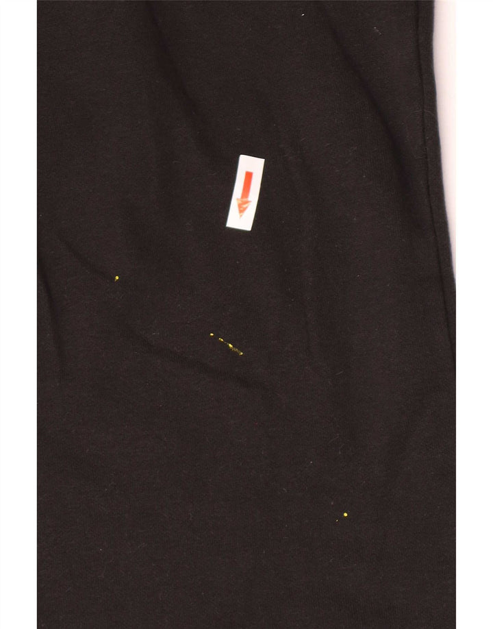 Puma Mens Tracksuit Trousers Joggers Medium  Black Cotton