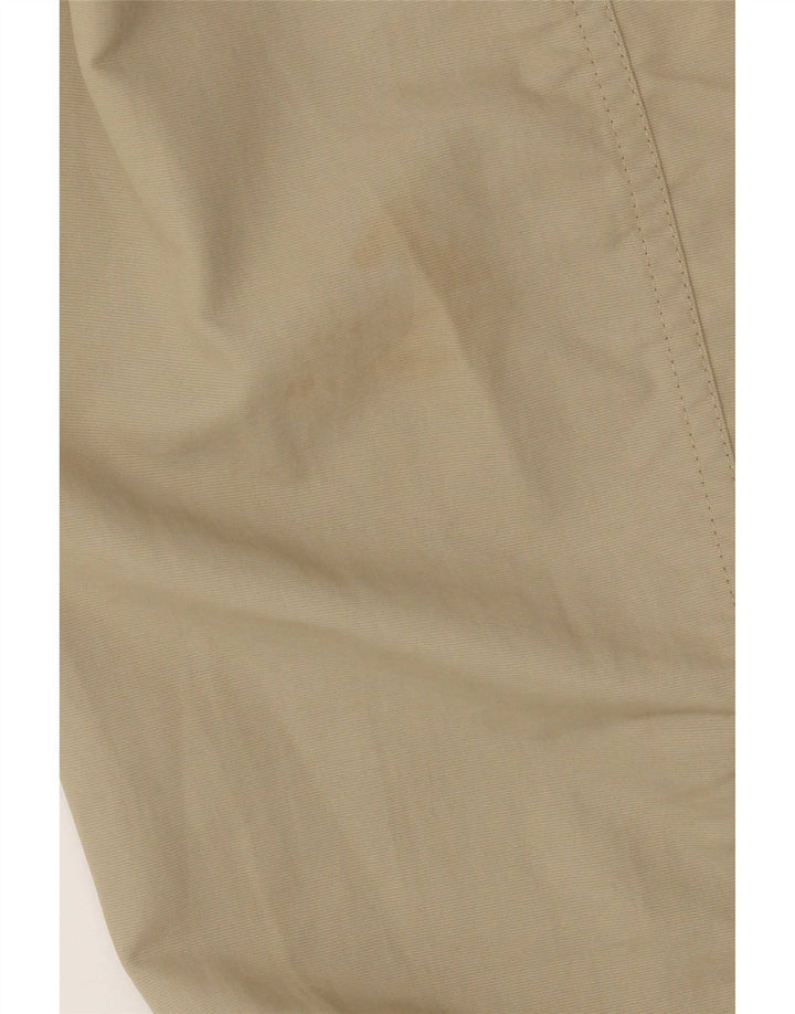 Timberland Mens Pullover Rain Jacket UK 40 Large Beige Nylon