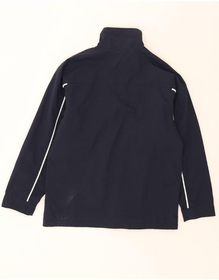 TOM TAILOR Womens Windbreaker Jacket UK 18 XL Navy Blue Colourblock Vintage Tom Tailor and Second-Hand Tom Tailor from Messina Hembry 