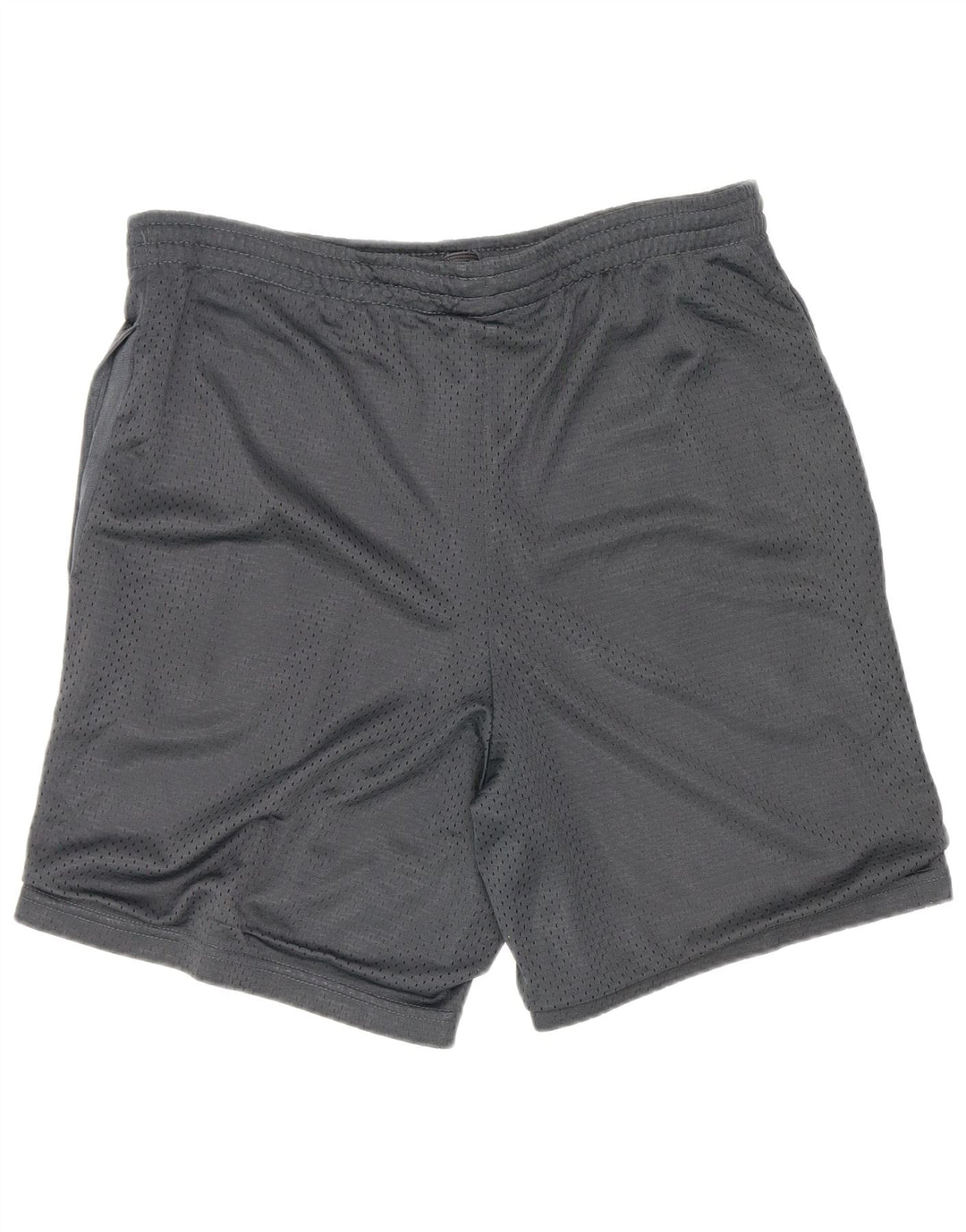 Starter Mens Graphic Regular Fit Sport Shorts Small Grey Polyester Sports