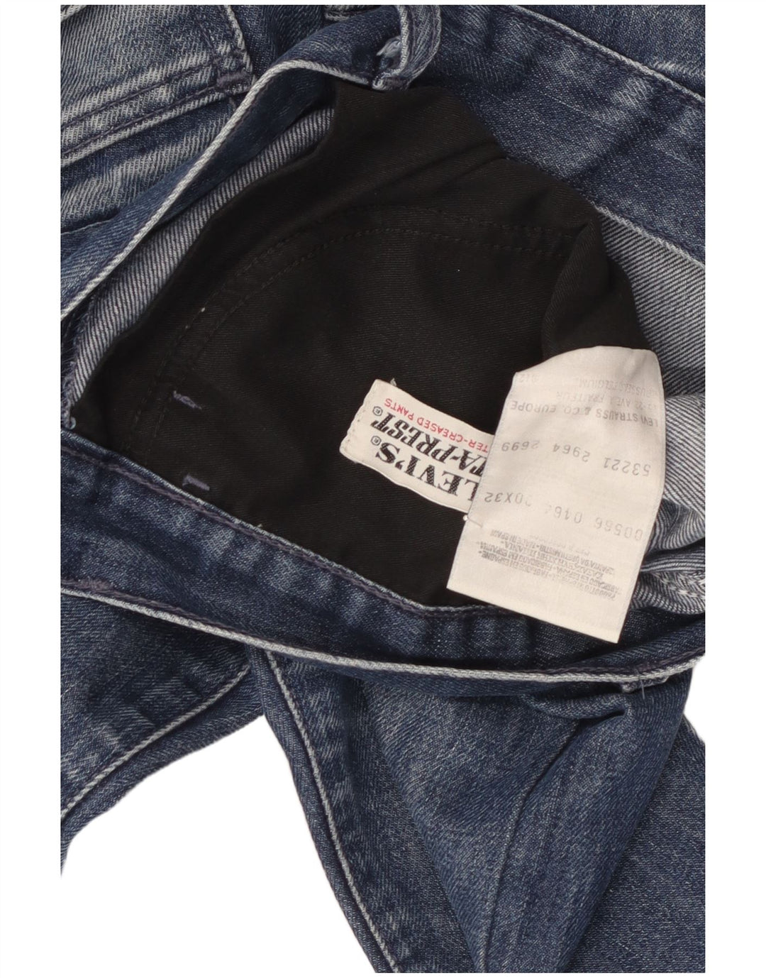 Levi's Womens Tapered Jeans W30 L29 Blue Cotton