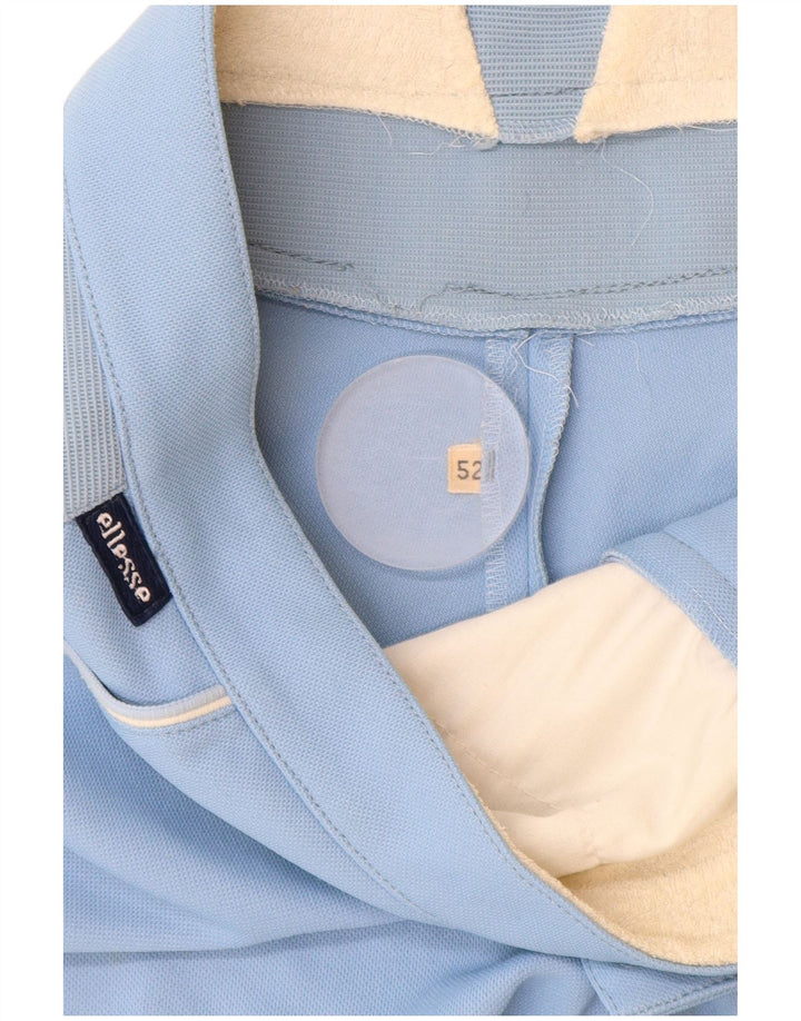 ELLESSE Womens Chino Shorts IT 52 2XL W34 Blue