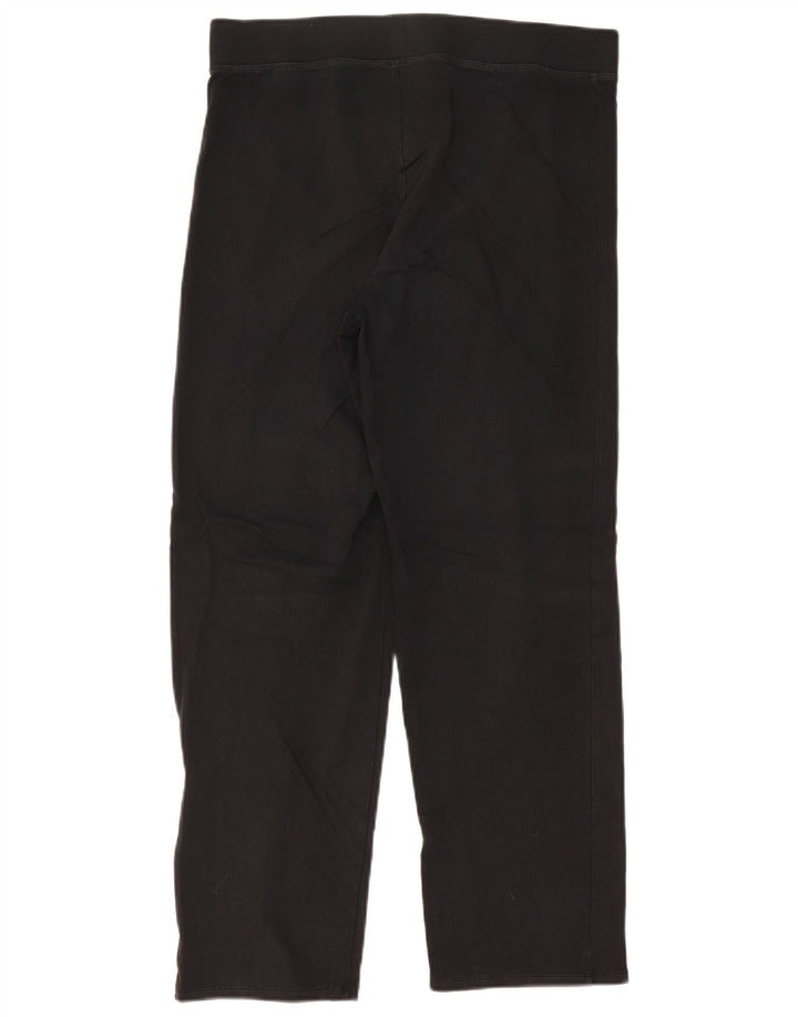 Marks & Spencer Womens Leggings UK 14 Large Black Cotton