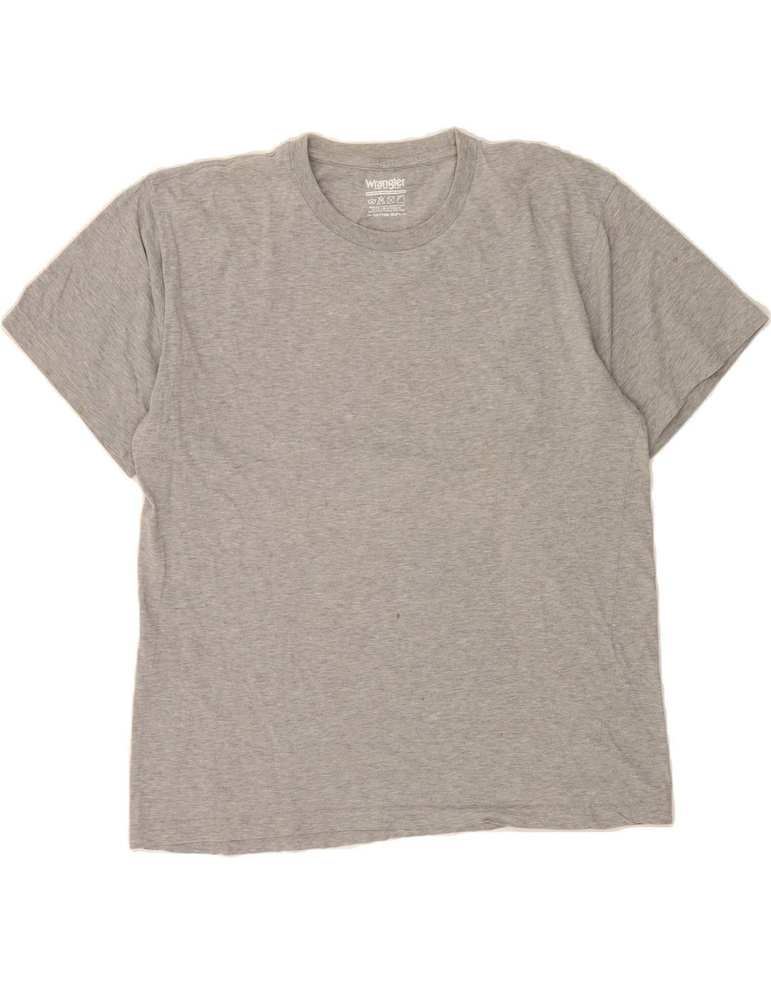 WRANGLER Mens T-Shirt Top Large Grey Vintage Wrangler and Second-Hand Wrangler from Messina Hembry 