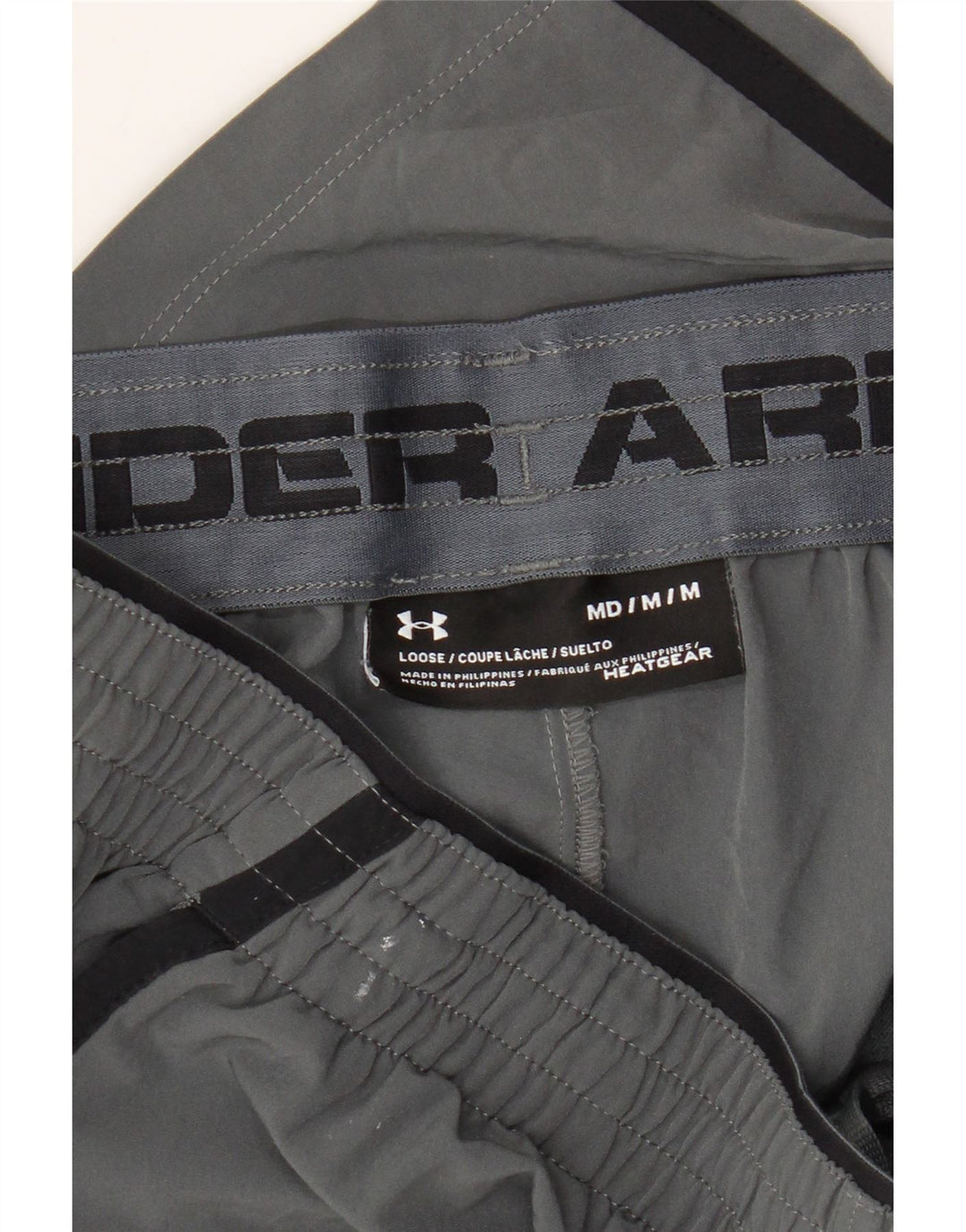 Under Armour Mens Heat Gear Sport Shorts Medium  Grey