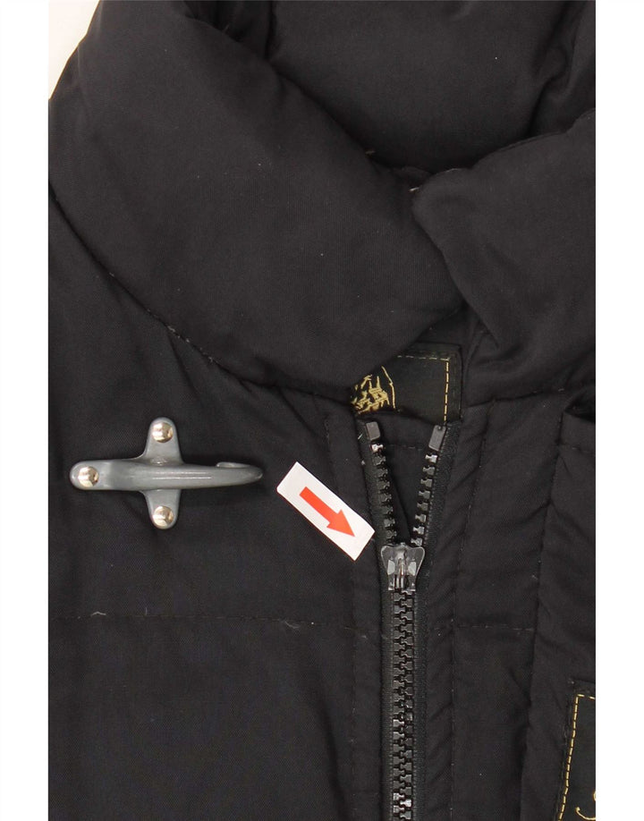 Fay Womens Padded Jacket UK 16 Large Black