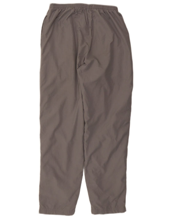 REEBOK Womens Tracksuit Trousers Joggers UK 14 Large Grey Polyester
