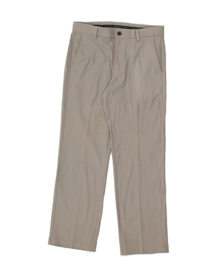 IZOD Mens Slim Fit Chino Trousers W30 L30  Grey Polyester Vintage Izod and Second-Hand Izod from Messina Hembry 