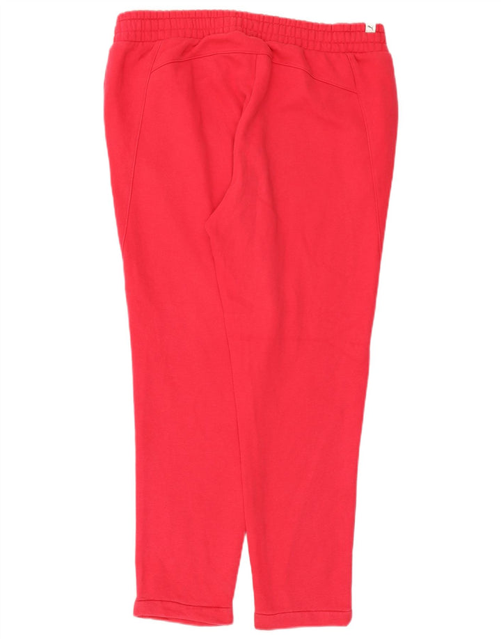 PUMA Womens Tracksuit Trousers UK 14 Large  Pink