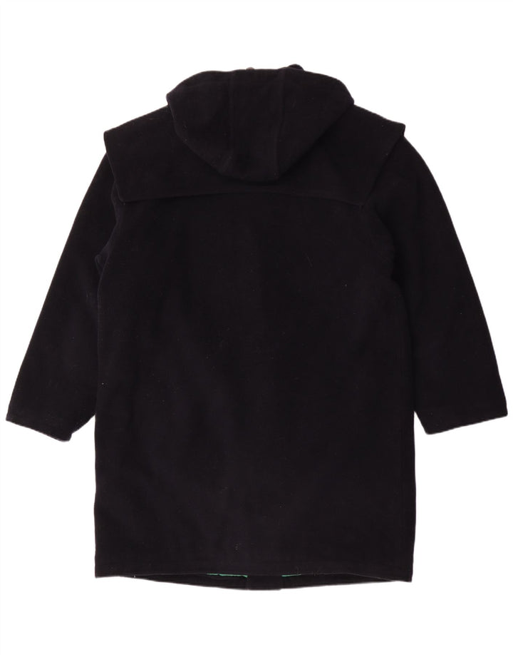 Ouragan Mens Hooded Duffle Coat UK 38 Medium Navy Blue