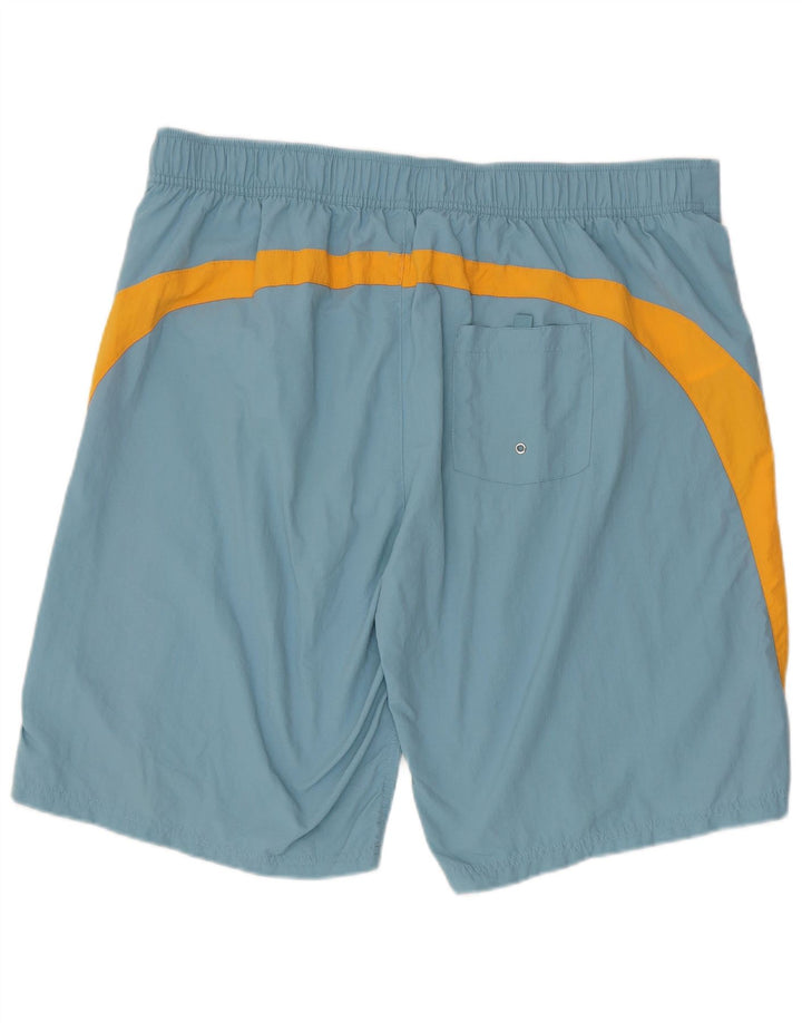 Fila Mens Swimming Shorts 2XL  Blue Colourblock Polyamide