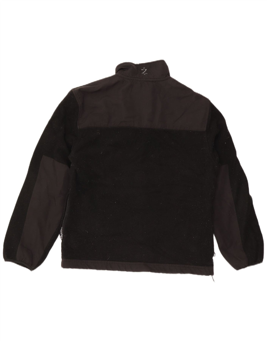 IZOD Mens Fleece Jacket UK 38 Medium Black Polyester