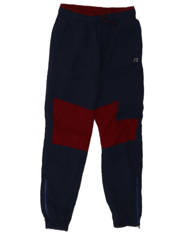 Russell Athletic Boys Tracksuit Trousers Joggers 14-15 Years XL Navy Blue