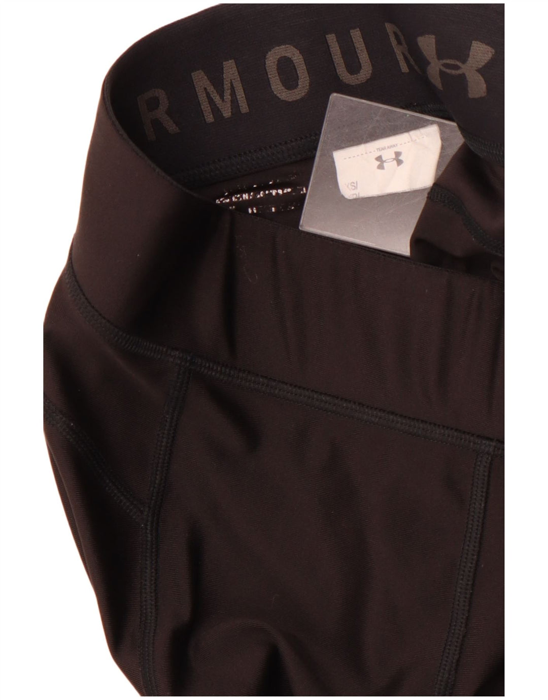 UNDER ARMOUR Womens Leggings UK 4 XS Black