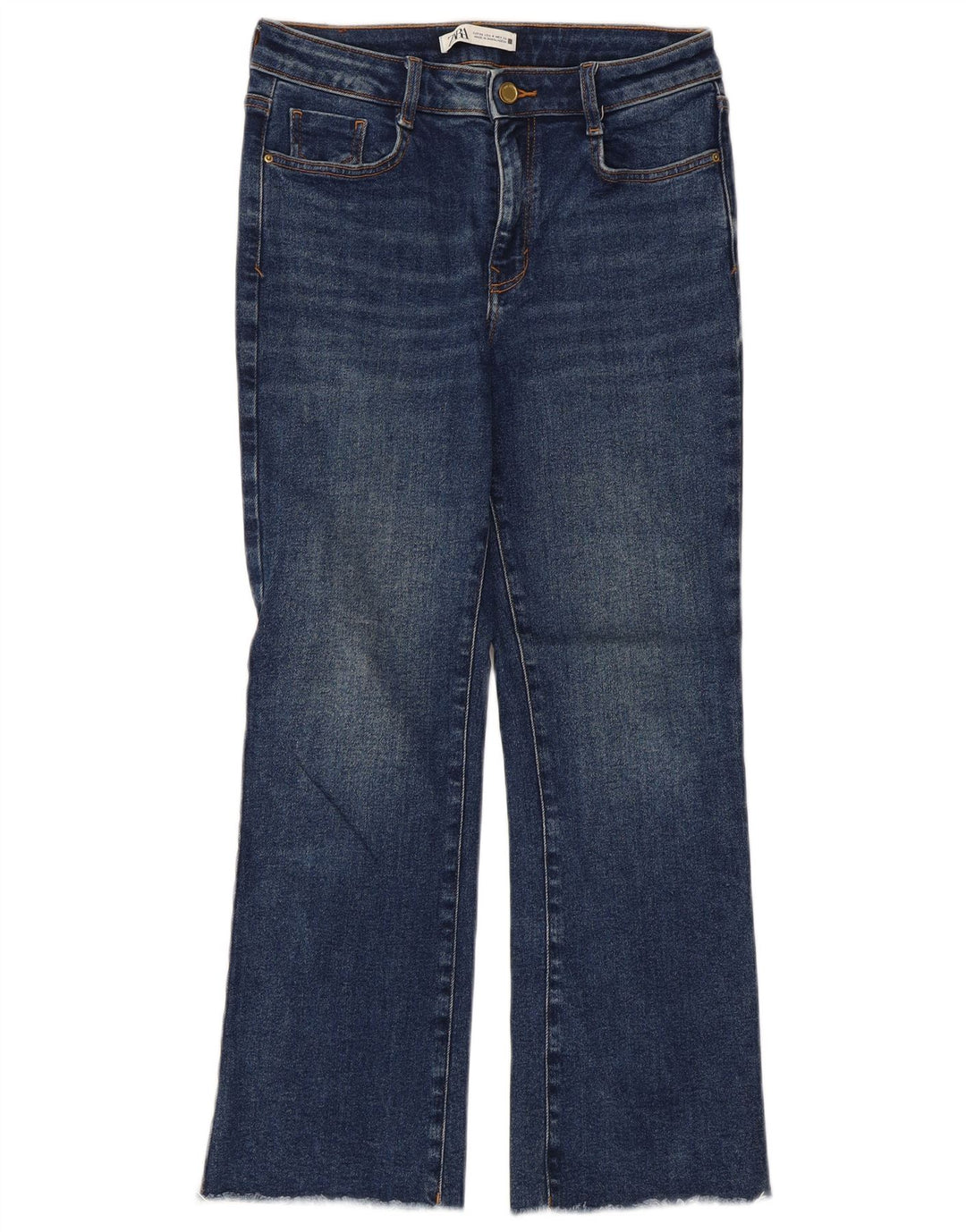 Zara Womens Bootcut Jeans EU 36 XS W26 L26 Blue