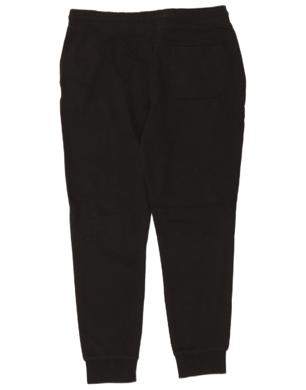 Marks & Spencer Mens Tracksuit Trousers Joggers Medium Black Cotton