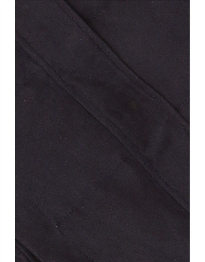 JOULES Womens Padded Jacket UK 14 Large Navy Blue Polyester