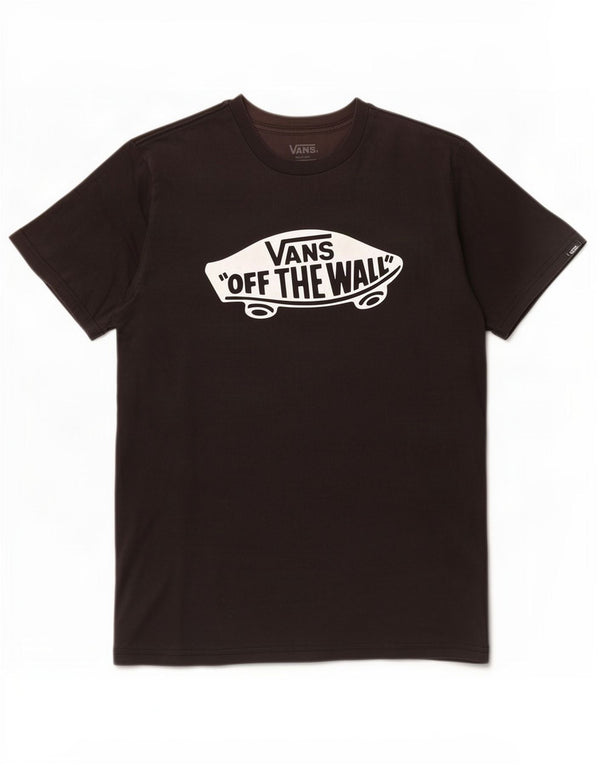 Vans Mens Graphic T-Shirt Top Small Black