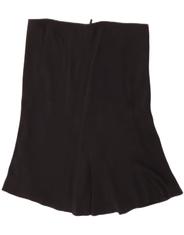 Alexander Mcqueen Womens A-Line Skirt IT 46 Large W34 L25 Black Classic