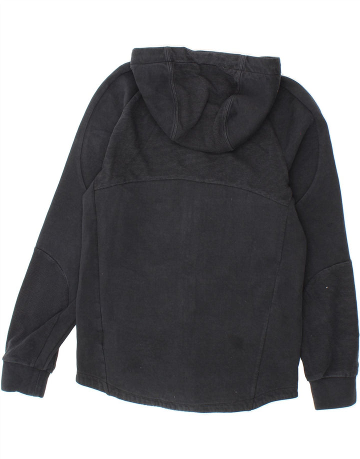 PUMA Mens Zip Hoodie Sweater Small Black Cotton Vintage Puma and Second-Hand Puma from Messina Hembry 